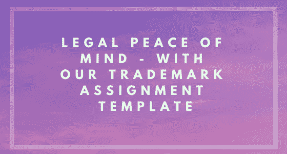 Trademark Assignment Template Image