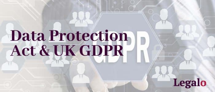 Website Legal Requirements Data Protection Act & UK GDPR Image