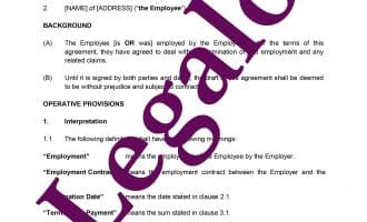 settlement agreement preview image page 1