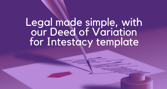 Deed of variation for intestacy 5
