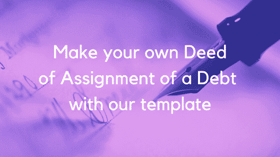 assignment of debt vat