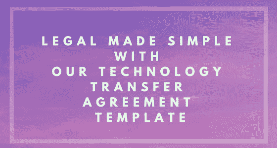 Technology Transfer Agreement Banner Image