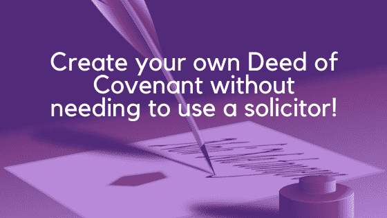 Deed of covenant image 3