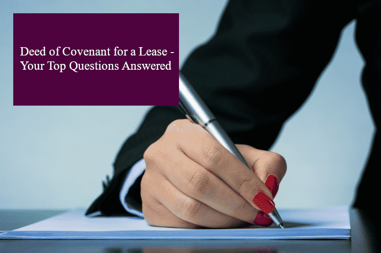 Deed of covenant header 1