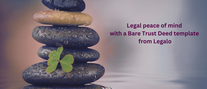 Bare Trust Legal Peace of Mind Image banner