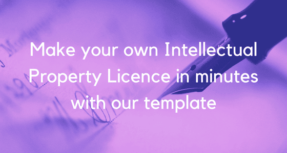 Intellectual property licence image 1
