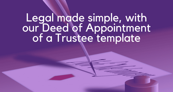 Deed of appointment of trustee image 2