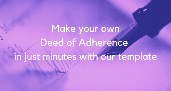 Deed of Adherence image 2