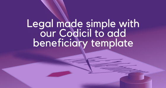 Codicil to add beneficiary image 2