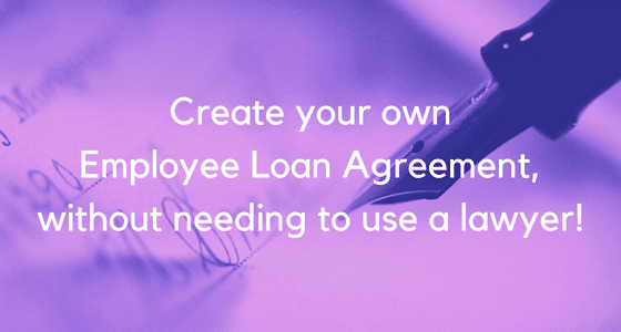 Employee loan agreement image 3