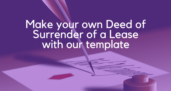 Deed of surrender of a lease image 2