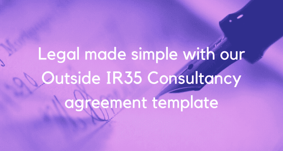 Outside IR35 Consultancy agreement image 3