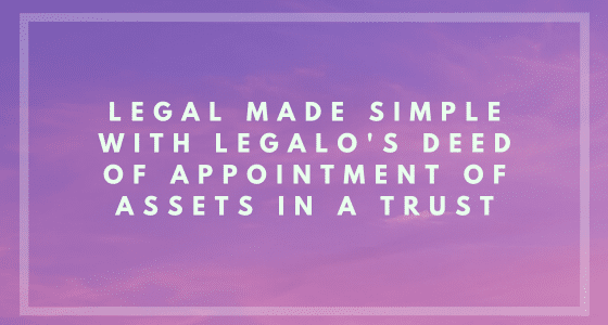 Deed of Appointment of Assets in a Trust image 3