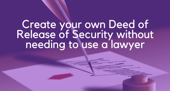 Deed of Release of Security image 2