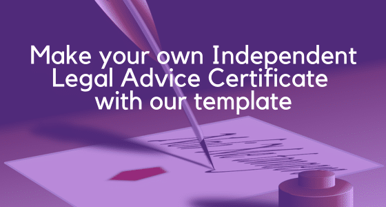 Independent legal advice certificate image 3