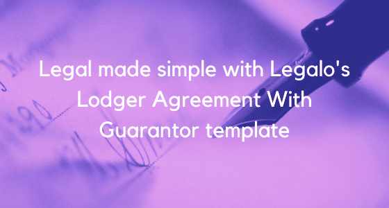 Lodger Agreement With Guarantor image 2