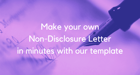 Non-Disclosure Letter image 2