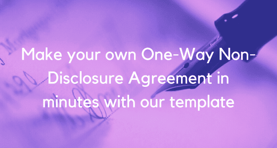 One-Way Non-Disclosure Agreement image 2