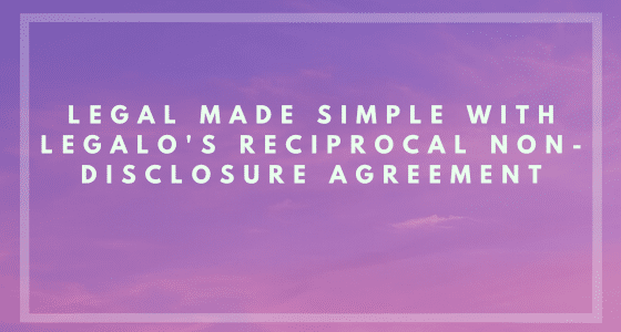 Reciprocal Non-Disclosure Agreement image 2