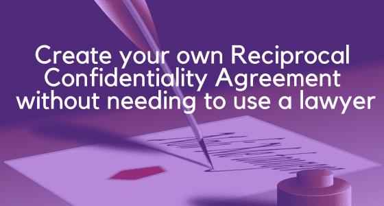 Reciprocal confidentiality agreement image 1