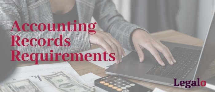 Image for Accounting Records Retention Requirements