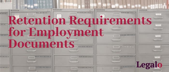 Image for Retention Requirements for Employment Documents_