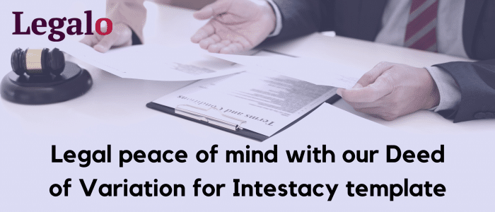 Deed of variation for intestacy image 2