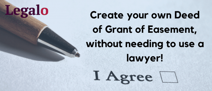 deed of grant of easement image 1