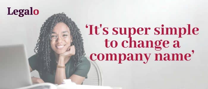 How to Change a Company Name Image